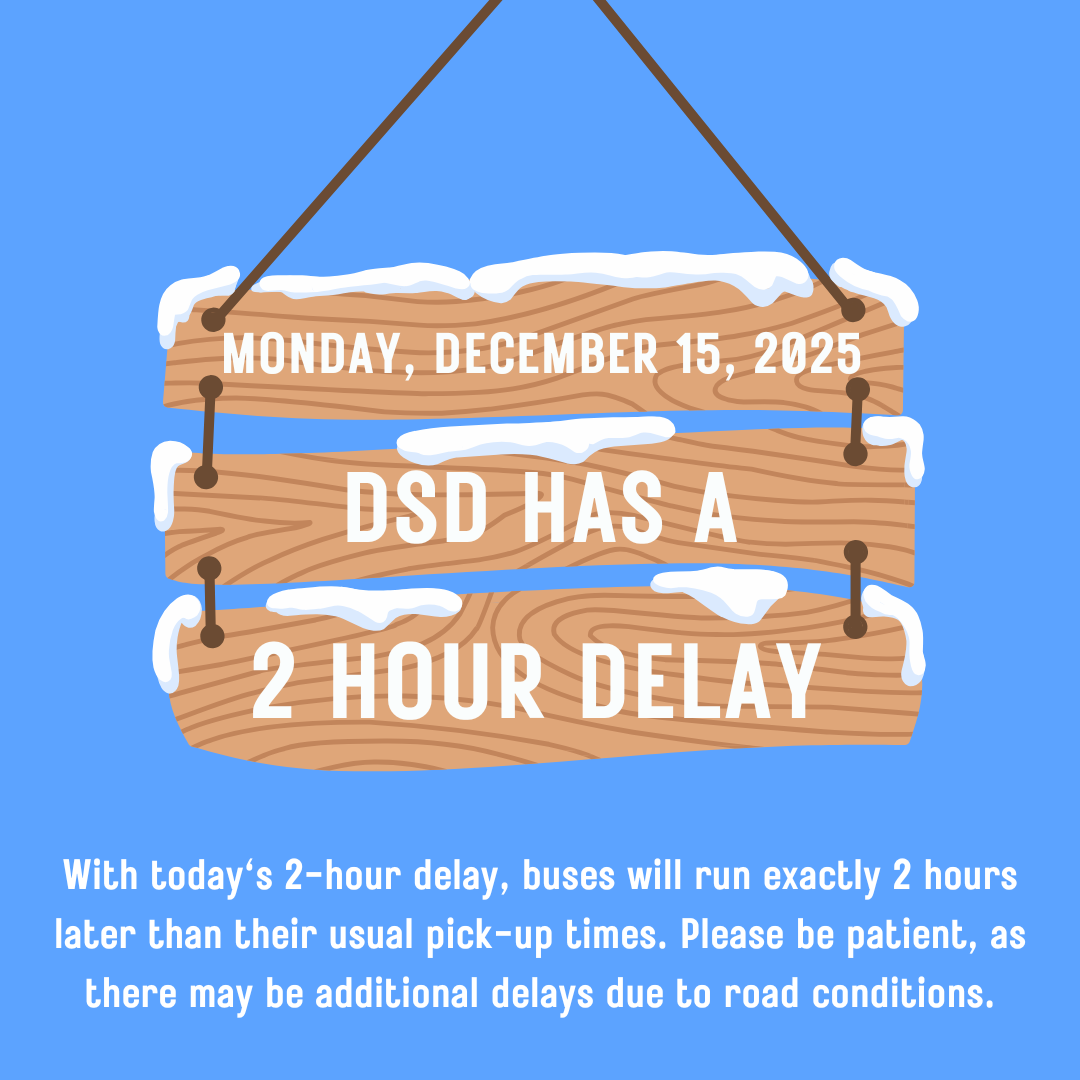 Monday (12/15/25) - 2 Hour Delay